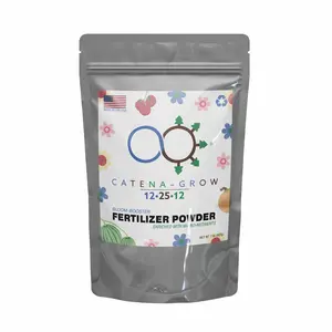 Grow Bigger, Brighter Blooms! Super Concentrated Bloom Booster Fertilizer Powder for Indoor/Outdoor Plants, Flowers, Veggies & Hydroponics! 2lb |12 - 25 - 12| Catena-Grow