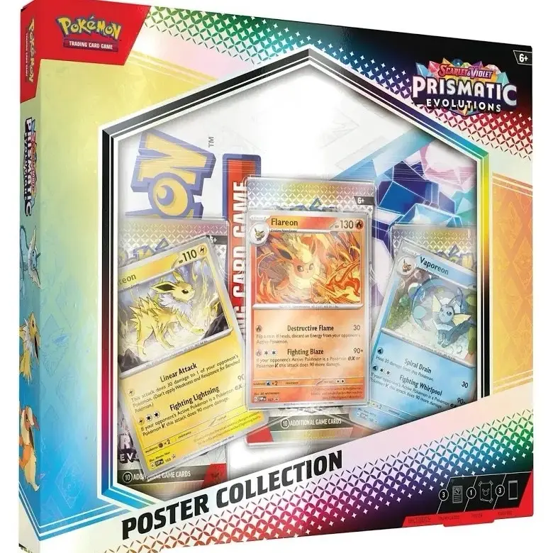 (Rip n Ship)Prismatic Evolutions Poster Collection