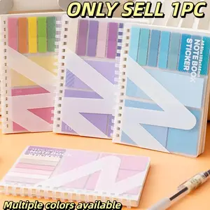 A6 Multi-Functional Sticky Notes, Student Expansion Stickers, Style Memo Pad Set, Office, School, Important Reminders, Adhesive Stickers