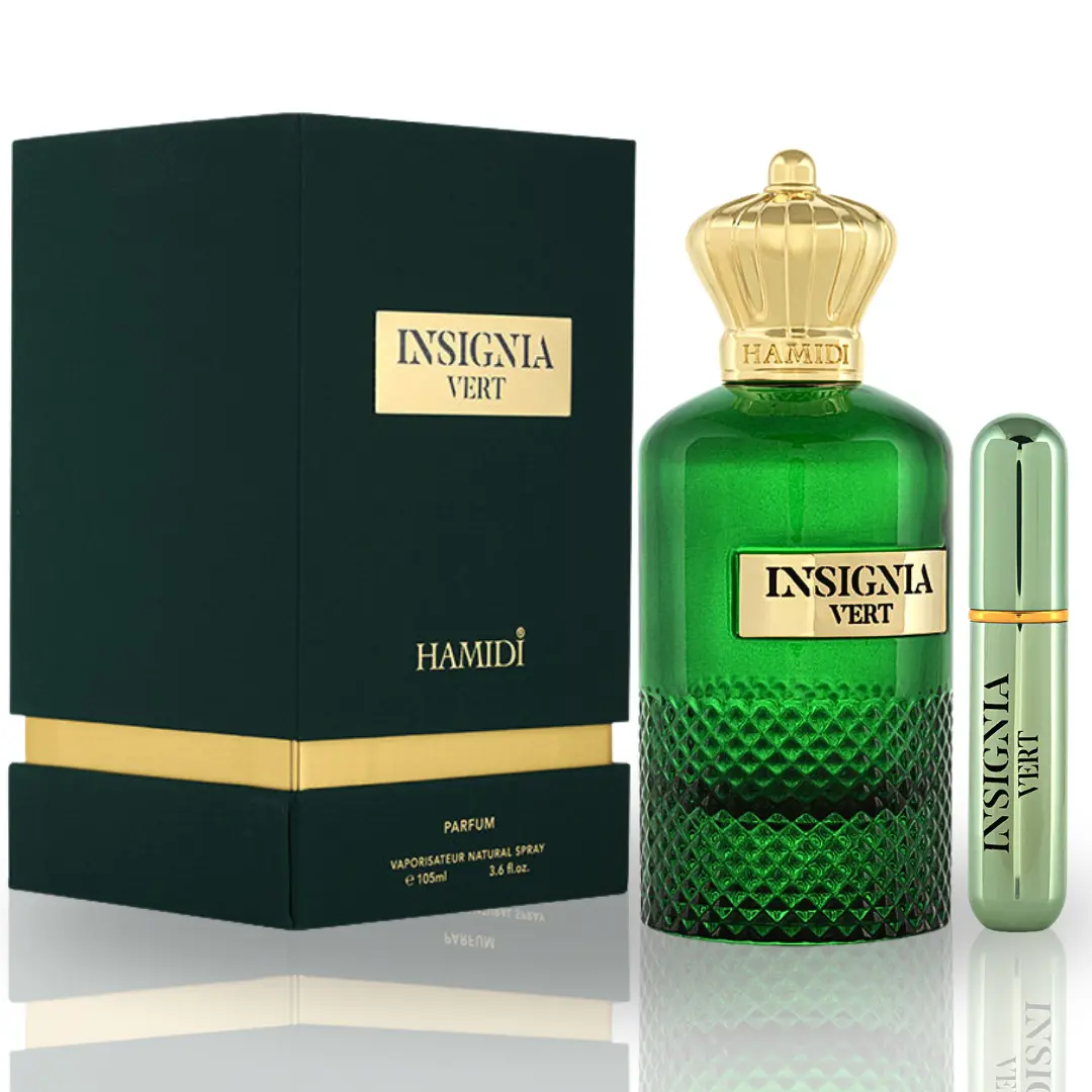INSIGNIA VERT EDP Spray 105ML (3.5 OZ) By Hamidi | A Fresh & Elegant Fragrance Experience
