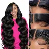 13x6 Body Wave Lace Front Wigs Human Hair 180% Density Natural Black Lace Frontal Wig with Pre-Plucked Hairline 13x4 HD Transparent Lace Wig 13x6 & 6x4 Wear and Go Glueless Wig Pre-Cut Lace Soft Waves for Everyday Wear 14-36 Inch