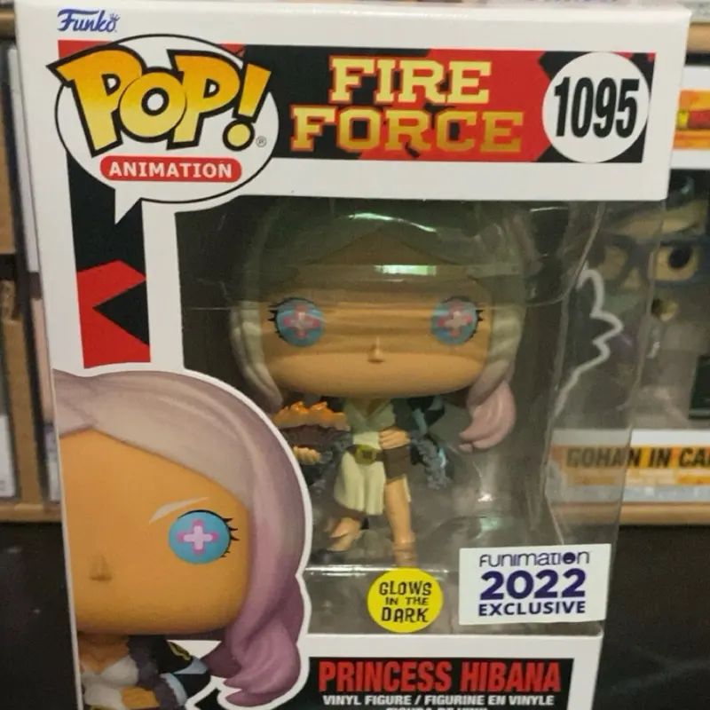 Fire Force Princess Hibana Collectible Figure Toy with Articulated Joints, Ideal for Holiday Gift, Mix & Match, Pose Creation