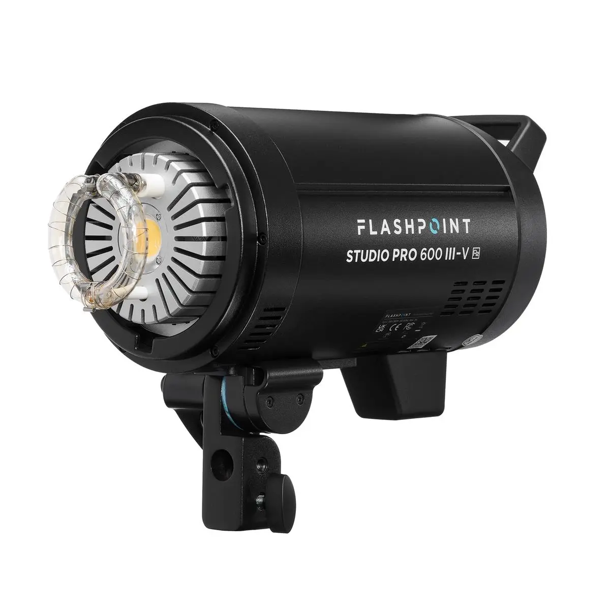 Flashpoint Studio Pro 600 III-V 600Ws R2 Monolight Strobe Flash with 30W LED Modeling Lamp, Bowens Mount for Photography, R2 2.4GHz Wireless Studio Light with 1.0s Max Recycle Time