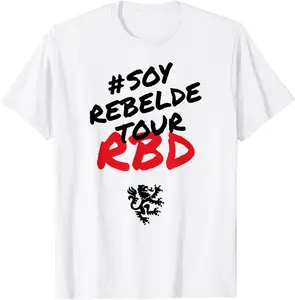 RBD Rebelde Tour 2023, Rebelde Concert, T-Shirt - Farhadheid Shop 55B0CJ2TQNPR