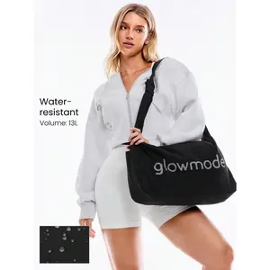GLOWMODE 13L Water-Resistant Puffer Side Bottle Pocket Interior Zip Pocket Adjustable Strap Tote Bag Daily Casual Active