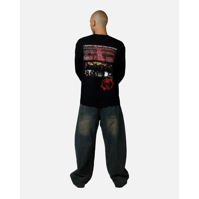 73Studio X Gears Of War Gears Of Wear Long Sleeve T-Shirt Black
