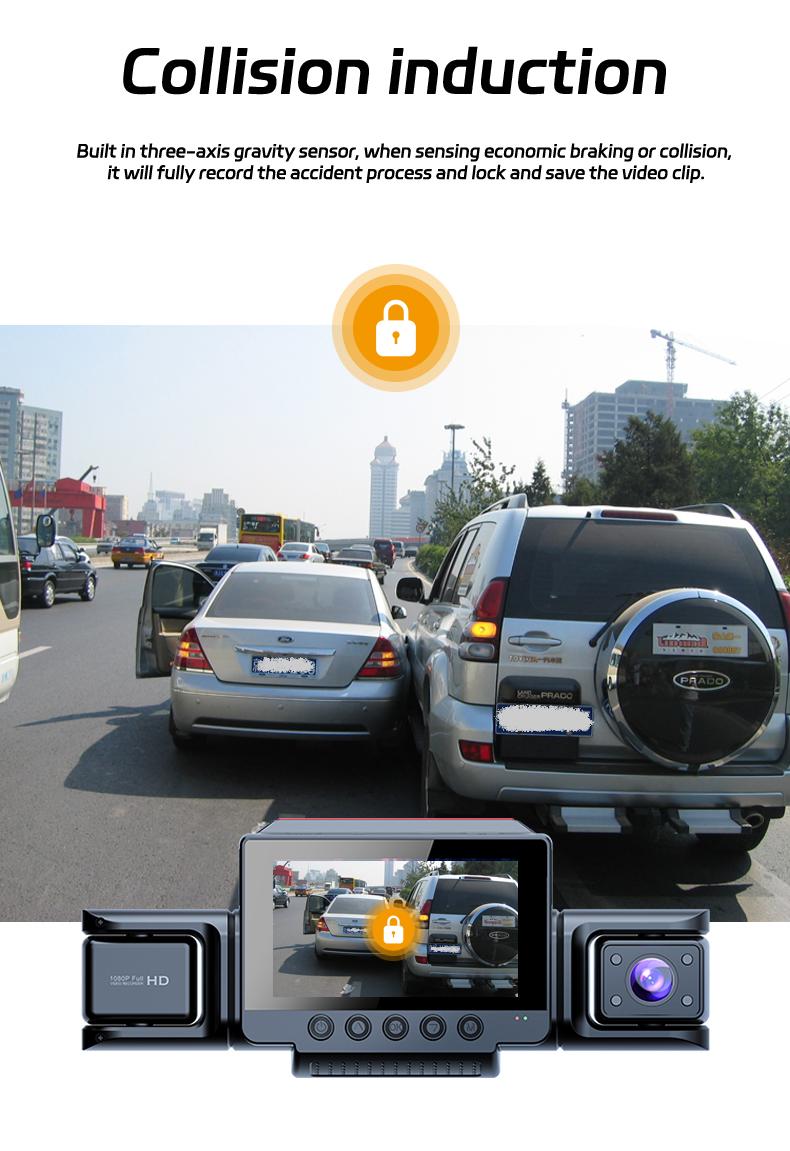【PASLDA】4-Channel Dash Cam with Enhanced Night Vision Stable WiFi High-Durability shell 3" IPS Screen 1080p Car DVR 32GB sD Card GPS Parking Mode Loop Recording TikTokShopBlackFriday 【PASLDA】4-Channel Dash Cam with Enhanced Night Vision Stable WiFi High-Durability shell 3" IPS Screen 1080p Car DVR 32GB sD Card GPS Parking Mode Loop Recording TikTokShopBlackFriday