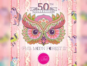 Full Moon Forest II | Coordinating 10" Square Pack by Tula Pink for FreeSpirit | 42 pcs