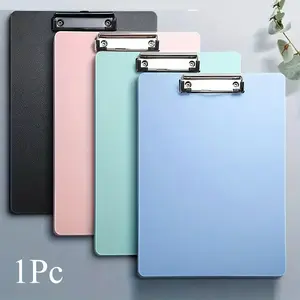 A4 Size Clipboard, 1 Count Durable File Holder, Multi-color Drawing Board Stand for A4 Paper, Office Stationery & Supplies