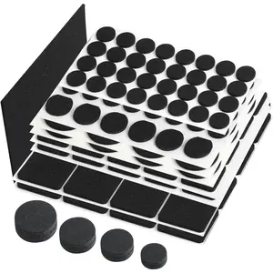 Felt Furniture Pads 123 count  Furniture Pads - Felt Pads Furniture    Floor Protectors - Protect Your Hardwood & Laminate Flooring
