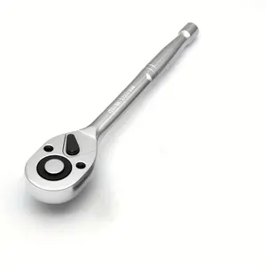 Quick ratchet wrench head, short handle, 72 teeth auto repair tool wrench, 1/4 inch, automatic two-way socket head, automotive repair wrench