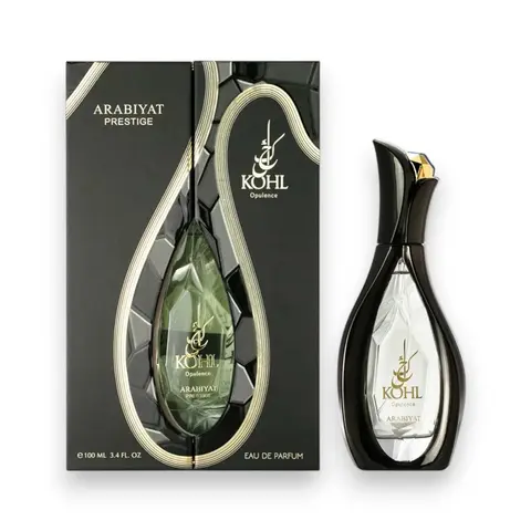 Arabiyat Prestige | Kohl | Opulence | Unisex Fragrance | 100 ML 3.4 OZ | Eau De Parfum | Musk - Vanilla & Amber