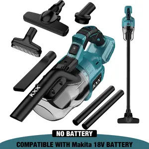Cordless Vacuum for Makita 18V Max Battery, Handheld Electric Power Vacuum Cleaner for Hardwood Floor Carpet Pet Hair Car (No Battery)