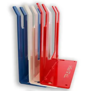Wall Rack Holds Skis or Snowboard by Bindings, Yard Tools, Gear & Equipment - Made in the USA Protect Shovels