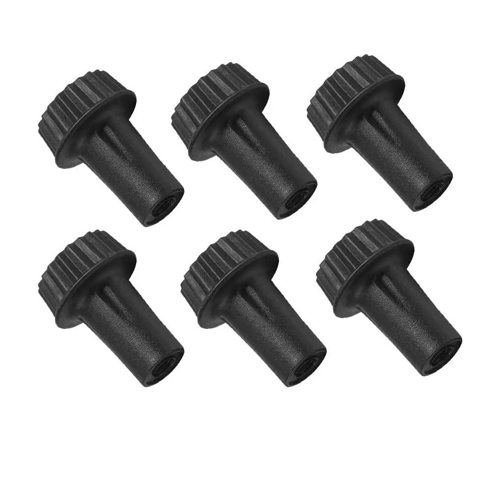 6 Pieces Lamp Turn Knob On/Off Standard Size 20mm, Light Lamp Turn Switch Knobs Knob