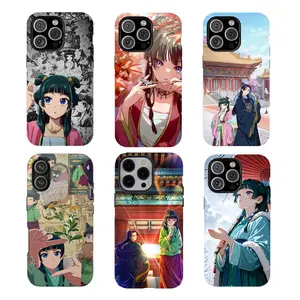 Y-Maomao×jinshi 2025 Phone Case,The Apothecary Diaries pattern phone case, Having good protective properties,for iPhone 16 15 14 13 12 11 17Pro Max,for Samsung S25 S24 S23 S22 Ultra,Protective Cover,give her/him a gift for Christmas and Thanksgiving