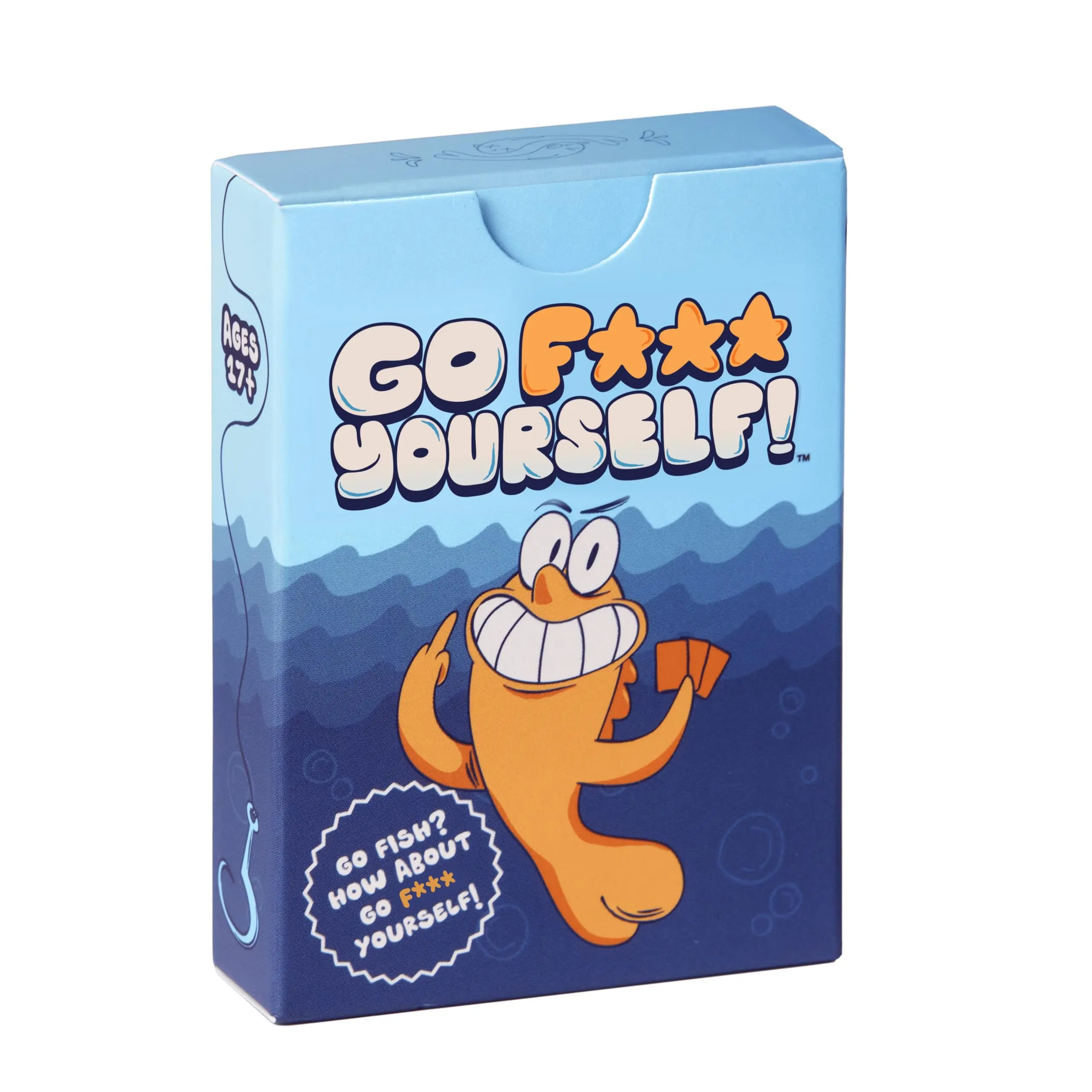 Go F*** Yourself Adult Card Game - Hilarious Party Game for 3-10 Players - 52 Cards - Quick Easy Setup - Perfect Stocking Stuffer - Made Out of Spite