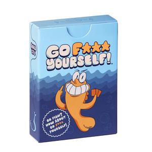 Go F*** Yourself Adult Card Game - Hilarious Party Game for 3-10 Players - 52 Cards - Quick Easy Setup - Perfect Stocking Stuffer - Made Out of Spite