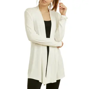 Women’s Open-Front Cardigan Lightweight Long Sleeve Casual Loose Soft Draped Lady Coat Fall Outerwear Oversized Kimono Fall Outfits Womenswear