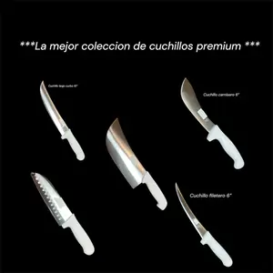 5 piece KNIFE set/ juego de CUCHILLOS de 5 piezas