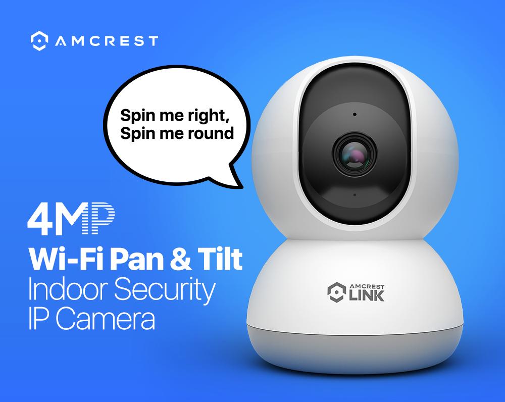 Amcrest Link 4MP WiFi Camera AL-P401W with Human Detection, Motion-Tracking, 2-Way Audio, 30ft Night Vision, Built-in Siren, Safety Monitoring Amcrest Link 4MP WiFi Camera AL-P401W with Human Detection, Motion-Tracking, 2-Way Audio, 30ft Night Vision, Built-in Siren, Safety Monitoring