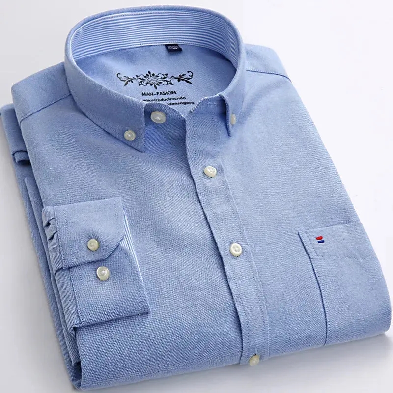 Wrinkle-Resistant Cotton Oxford