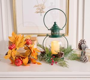 Home Reflections Indoor/Outdoor 13" Hanging Lantern