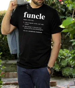 Funcle Definition Shirt Funny Uncle Gift
