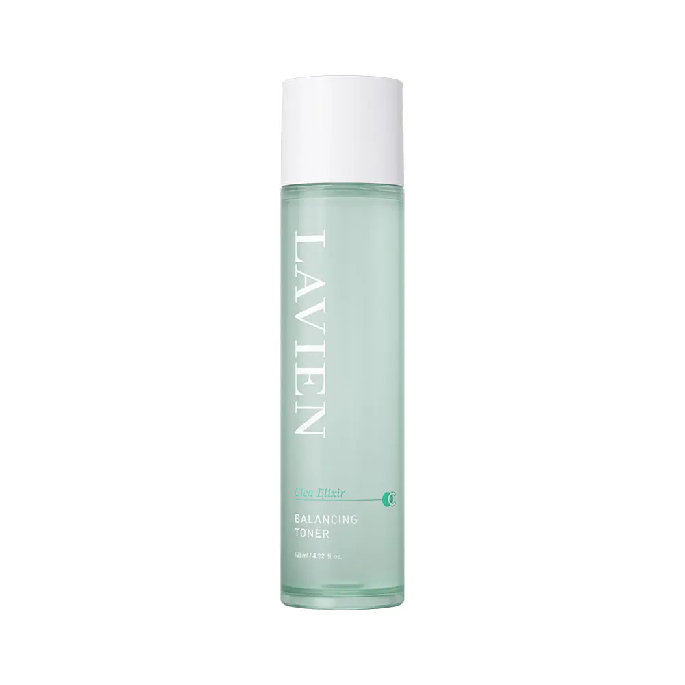 Lavien Beauty Cica Elixir Balancing Toner with Cica CellFusome & Hyaluronic Acid - Hydrating Skincare for Skin Repair & Sensitive Skin, Smooth Skin Routine