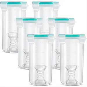 Touch Up Paint Container Touchup Cups Paint Storage Cups with Lids Paint Storage Containers Airtight Paint Container 6Pc for Christmas New Year Home Use