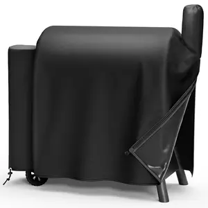 Pellet Grill Cover for Traeger Pro 34/780, Special Zipper Design & Waterproof, Easy to Put On and Take Off
