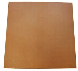 Rubber-Cal "Eco-Sport" Interlocking Flooring Tiles - 3/4in x 19.5in x 19.5in - Rubber Tile - Red
