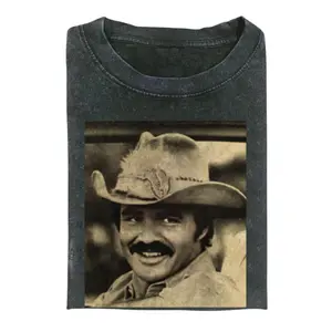 Vintage Smokey and The Bandit T-Shirt – Burt Reynolds Retro Movie Tee – Classic 70s Film Graphic Shirt – Country Western Style – Unisex Casual Top
