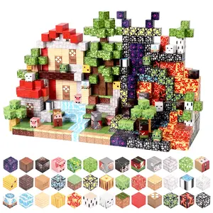 Magnetic Blocks, Magnetic Building Blocks ,TNQDA 200PCS 0.8in Magnetic Tiles for Toddler STEM Sensory, Magnetic Toys for Boys & Girls Age 3 4 5 6 7 8 9 10 11 12 Birthday Gifts