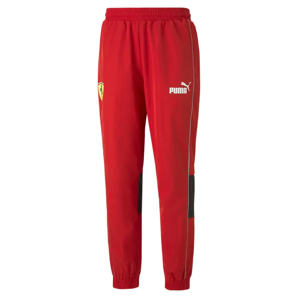 PUMA Mens Scuderia Ferrari Race Sds Sweatpants Casual Pockets - Red
