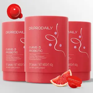 DR. PRODAILY Curve-3 Probiotic | 30B CFUs + 4 Strains | 30 Capsules Supplement | Feel Naturally-K