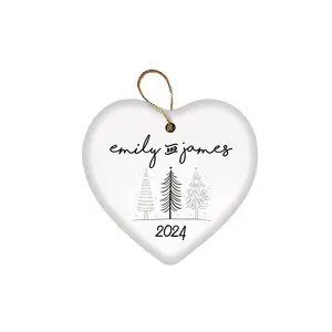 First Christmas Married Ornament Gift