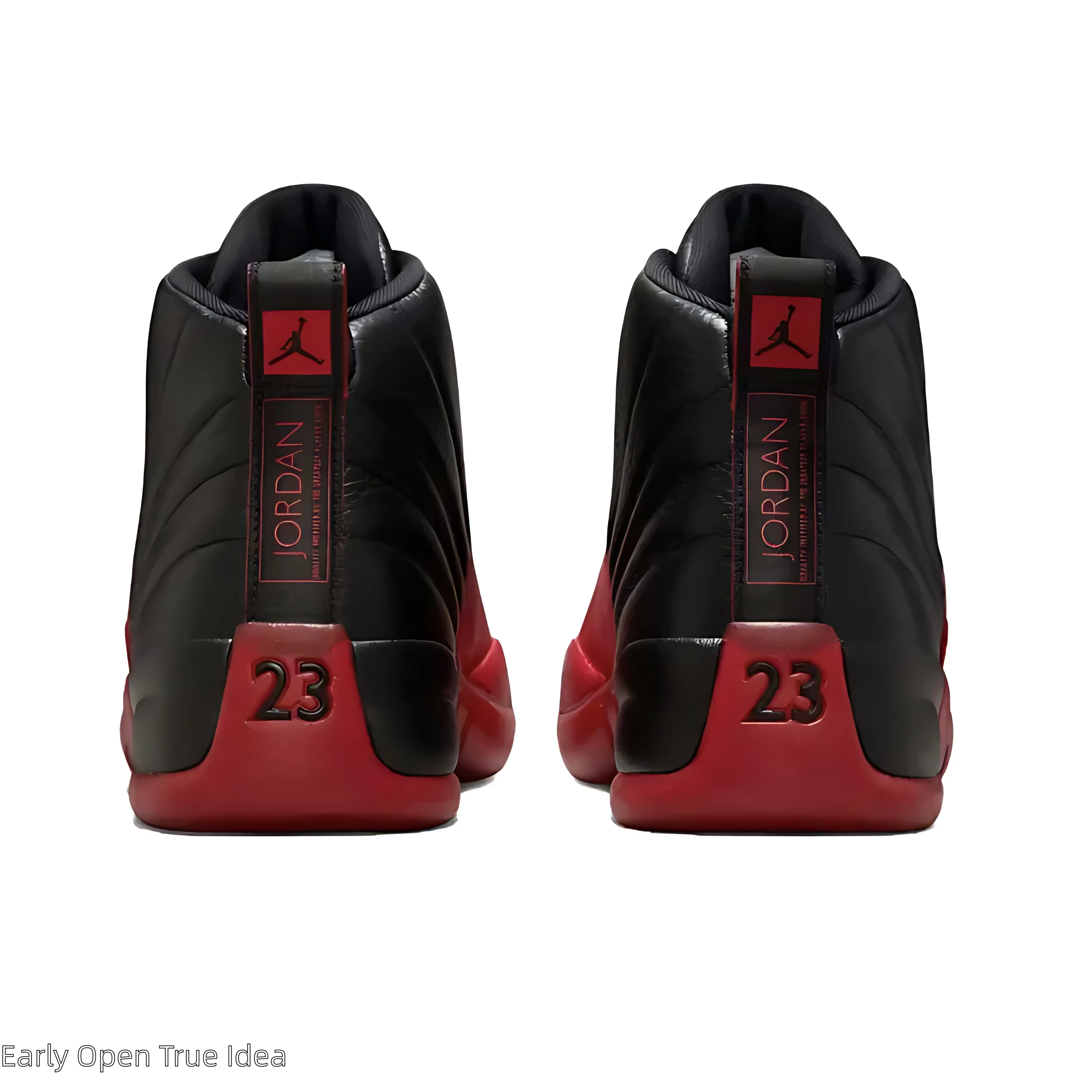 Black Red Bulls Retro High Top Cushioned Basketball Shoes Unisex Smooth Cowhide Leather Shock Absorbing Outsole Hip Hop Casual Street Trainers Brand New Sealed Delivered with Original Shoe Box Trendy Youth Collector Sports Shoes