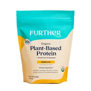 Further Food Organic Plant-Based Vanilla Protein - Healthy Lifestyle and Fitness Supplement