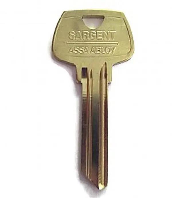 Blank Key - 6-Pin LN Keyway LN Mechanisms Hardware Tool for Padlocks, Locksmiths Essential Accessory