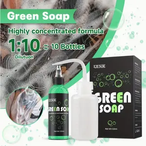 Tattoo Green Soap + Algae Rinse Kit 120ml 4oz Bendable Nozzle Pre Post Tattoo Care Antibacterial Formula Tattoo Kit for Optimal Results black tattoo ink piercings