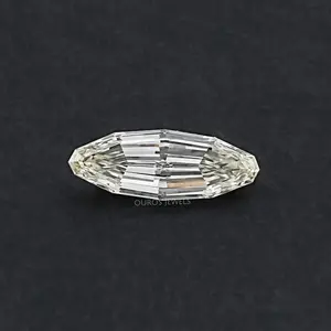 Step Cut Moval Lab Grown Loose Diamond - JK/VS