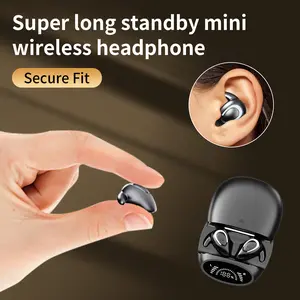 New wireless earbuds, teardrop semi-in-ear design, available in multiple colors, compatible with all smartphones Audio Headset