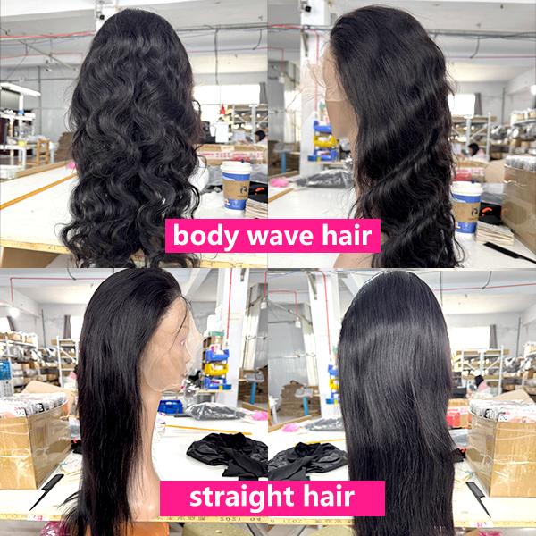 [Hot] TikTokShopBlackFriday Bling Hair Body Wave 13x4 Transparent Lace Front Wigs Human Hair 180% Density 13x6 Transparent Lace Frontal Wigs Brazilian Natural Color For Black Women #NovaTopFinds