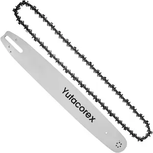 20inch Chainsaw Guide Bar and Chain Combo,Replacement Accessories Fits ECHO ‎CS-590, CS-620PW,Fits POULAN PR5020,P5020AV,Fits RYOBI,Fits CRAFTSMAN,Fits DAYTON and more,3/8,050,70DL,D176