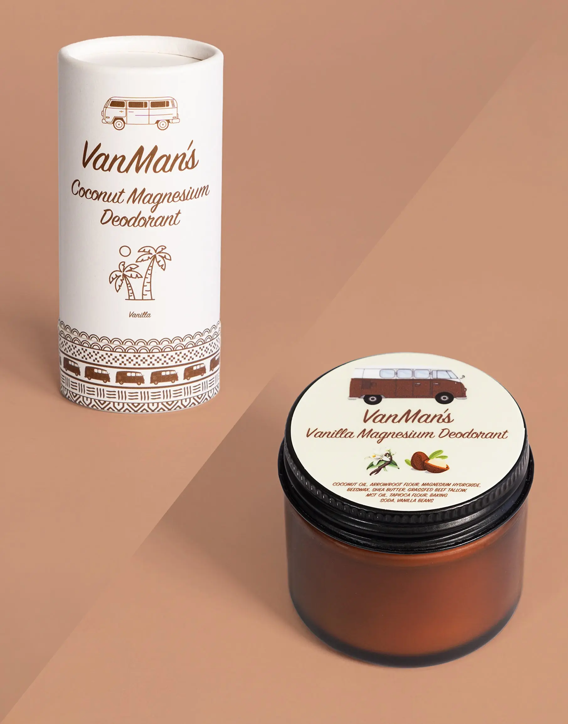 *New* VanMan's Vanilla Magnesium Deodorant - 2 oz *New* VanMan's Vanilla Magnesium Deodorant - 2 oz
