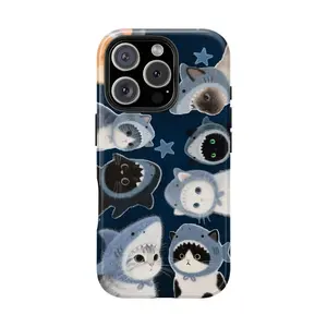 Kawaii Cat Face Phone Case for iPhone 17 Pro Max 16 15 14 13 12 11 Pro Max Plus Pro, Dreamy Pastel Kitty Design, Cute Aesthetic Cover for Cat Lovers