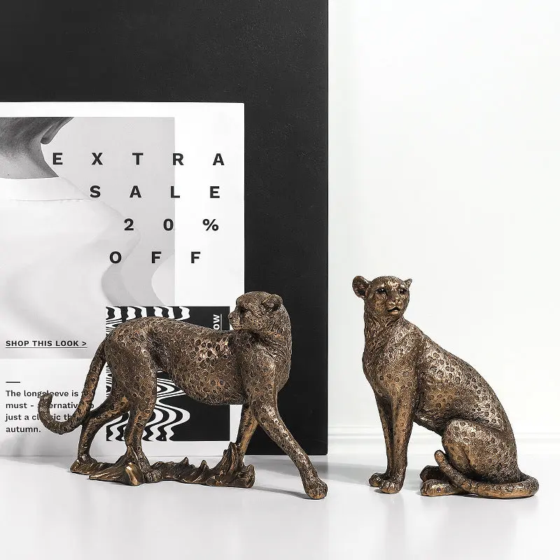 Vintage leopard crafts