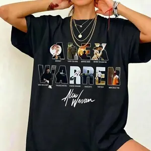 Alex Warren Music Tour 2026 Inspired Shirt, Retro 90s Concert Style Tee, Vintage Fan Graphic Shirt, Aesthetic Pop Music Merch Gift
