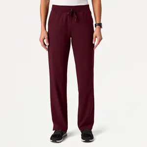 Xenos UltraLITE™ Knit-Waist Scrub Pant - Burgundy